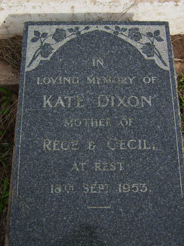 DIXON Kate -1953