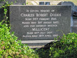 DODDS Charles Robert 1892-1963 & Millicent 1895-1988