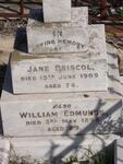 DRISCOL Jane -1909 :: EDMUNDS William -1898