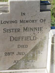 DUFFIELD Minnie -1948