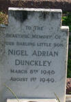 DUNCKLEY Nigel Adrian 1946-1949