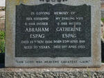 ESPAG Abraham -1956 & Catherine 1891-1953