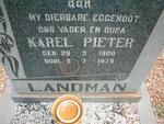 LANDMAN Karel Pieter 1909-1979