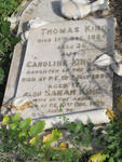 KING Thomas -1884 & Sarah -1929 :: KING Caroline -1898