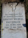 KRITZINGER Ignatius Micheal 1916 - 1945