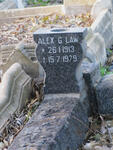 LAW Alex G. 1913-1979