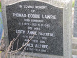 LAWRIE Thomas Dobbie 1876-1949 & Edith Annie VALENTINE 1879-1970 :: LAWRIE James Alfred 1910-1980 