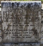 LEBER James Edward -1910 :: LEBER Elizabeth Ollivier 1854-1941