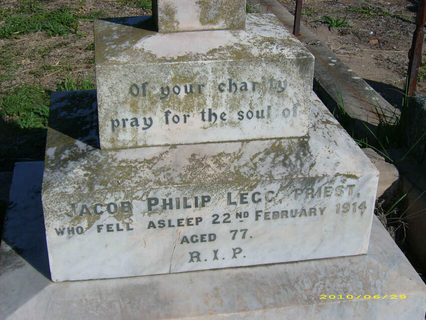 LEGG Jacob Philip -1914