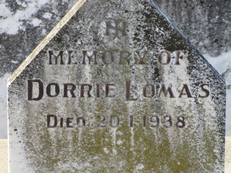 LOMAS Dorrie -1938
