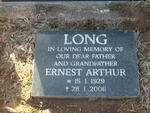 LONG Ernest Arthur 1929-2006