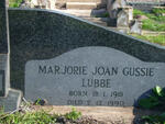 LUBBE Marjorie Joan Gussie 1918-1990