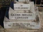LUMSDEN Eileen Imelda nee OLIVIER 1888-1979