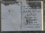 SIMON Karl Nicol -1949