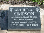 SIMPSON Arthur A. 1929-2000