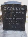 O'CONNOR Agnes Winifred 1897-1982