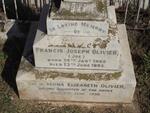 OLIVIER Francis Joseph 1866-1895 :: OLIVIER Verna Elizabeth -1930