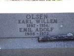 OLSEN  Karel Willem 1897-1954 :: OLSEN Emil Adolf 1905-1972