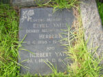 YATES Herbert 1893-196? & Ethel 1898-196?