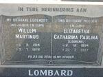 LOMBARD Willem Martinus 1914-1978 & Elizabetha Catharina Paulina LOURENS 1924-1997