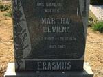 ERASMUS Martha Leviena 1912-1974