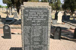 04. Anglo Boer War Graves and Memorials - British and South African