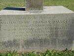 HALLETT William Shaw Francis -1883