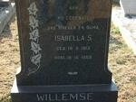 WILLEMSE Isabella S. 1913-1969