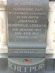 SCHEEPERS Johannes Hendrikus Lodewyk 1907-1958