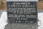 CARLISLE Kathleen 1910-2004