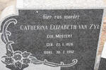 ZYL Catharina Elizabeth, van nee MOSTERT 1876-1952