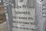SCHONKEN Willem Petrus 1846-1933