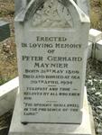 MAINIER Peter Gerhard 1866-1934