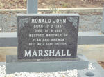 MARSHALL Ronald John 1937-1981