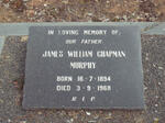 MURPHY James William Chapman 1894-1968