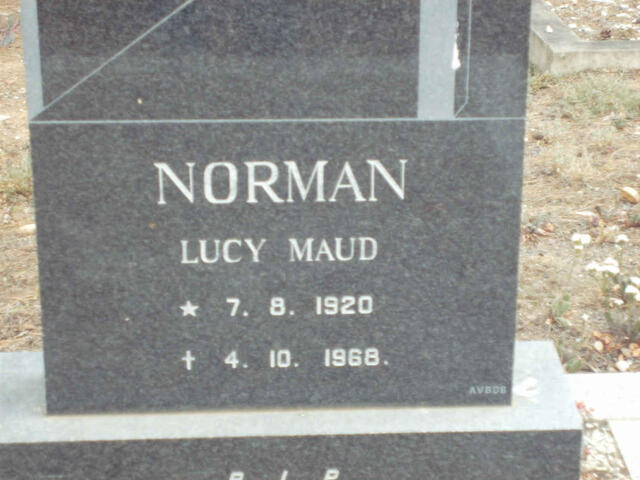 NORMAN Lucy Maud 1920-1968