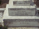 LEUNER Maria Martha nee HÜNE 1880-1921