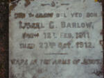 BARLOW Lionel G. 1911-1912