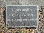 O'CONNELL Herbert 1885-1954