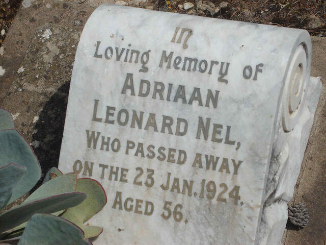 NEL Adriaan Leonard  -1924