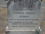 HARRIS Cathrina Johanna 1879-1948