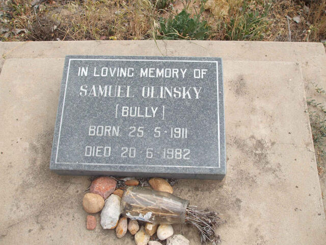 OLINSKY Samuel 1911-1982