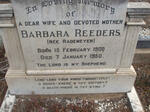 REEDERS Barbara nee RADEMEYER 1900-1950