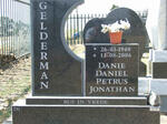 GELDERMAN Danie Daniël Petrus Jonathan 1940-2006