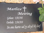 MEIRING Marlize 1985-2010