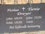 DREYER Nicolaas 1938-2003 & Tienie 1941-
