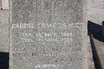 HUGO Gabriel Francois 1866-1938 & Helena Barbara LE ROUX 1864-1964 