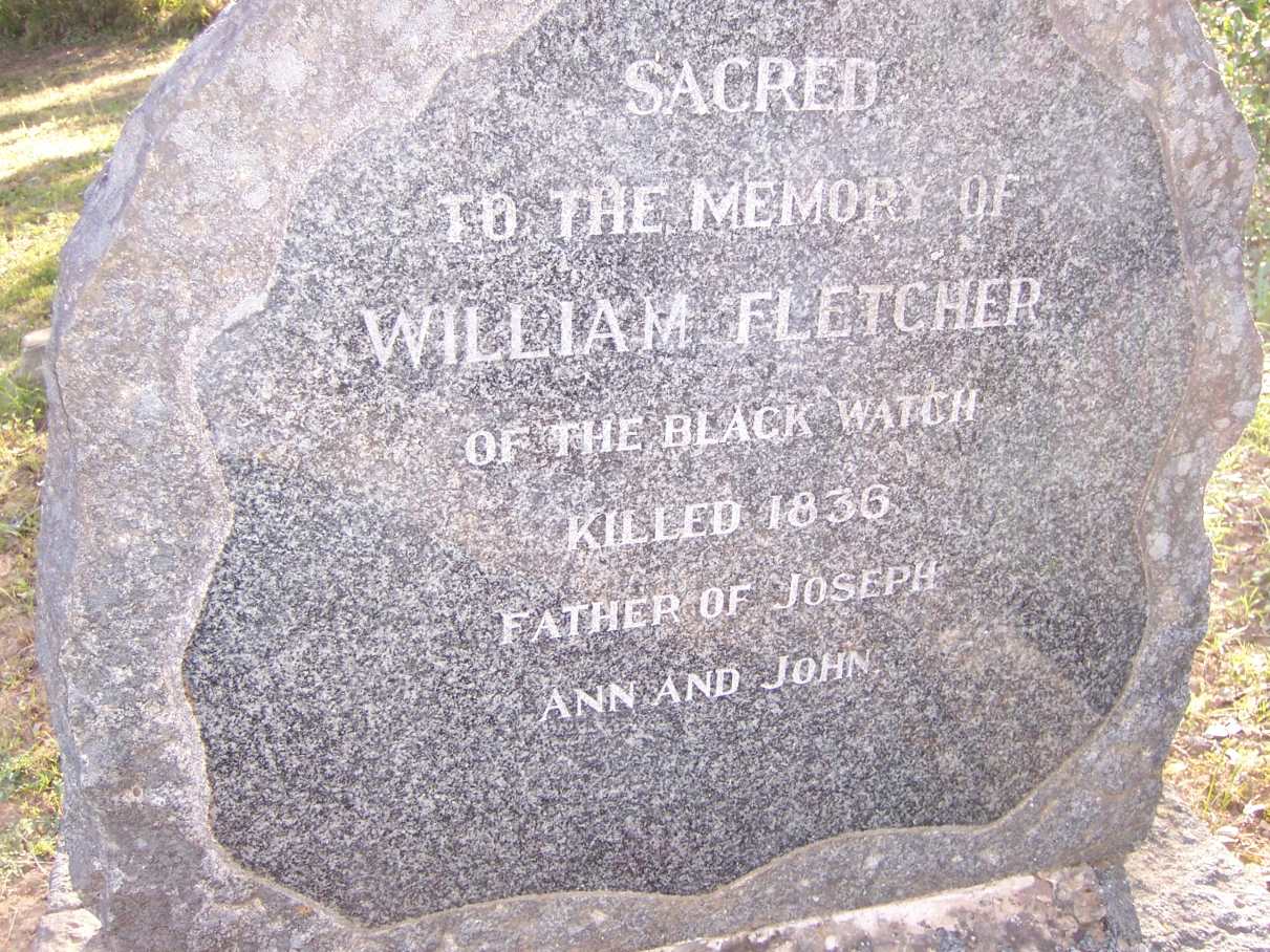 FLETCHER William -1836