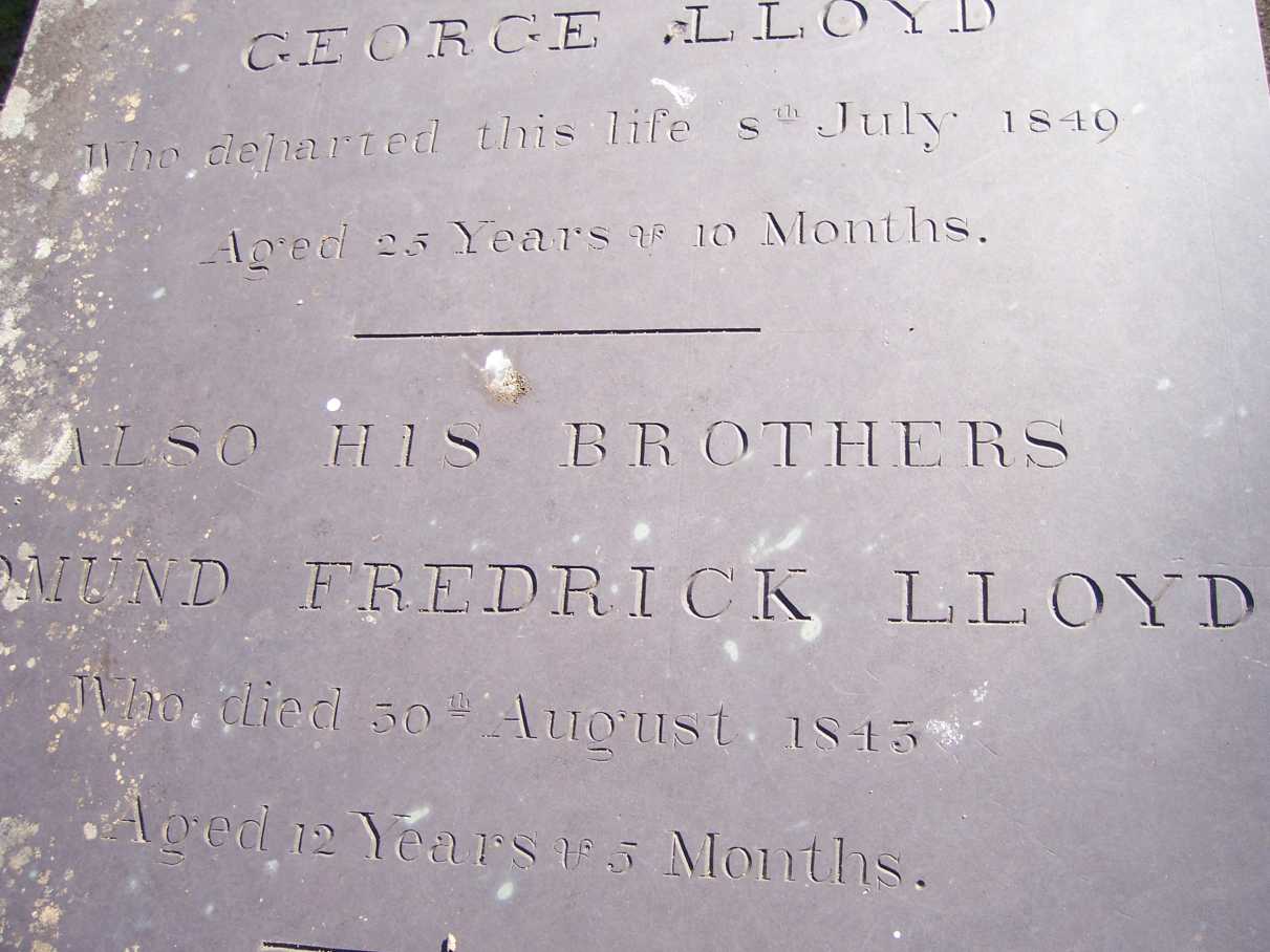 LLOYD George -1849 :: LLOYD Edmund Fredrick -1843