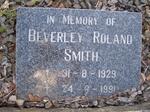 SMITH Beverley Roland 1929-1991